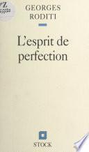 L'esprit de perfection
