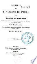 L'esprit de S. Vincent de Paul