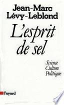 L'Esprit de sel