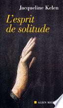 L'Esprit de solitude