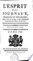L'esprit des journaux