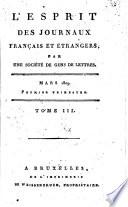 L'esprit des journaux