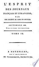 L'esprit des journaux