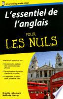 L'essentiel de l'anglais Pour les Nuls