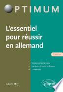 L'essentiel pour réussir en allemand - 3e édition