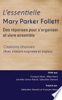 L'essentielle Mary Parker Follett