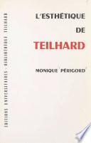 L'esthétique de Teilhard