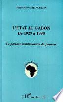 L'Etat au Gabon