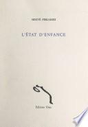 L'état d'enfance