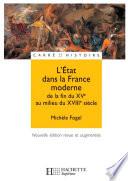 L'Etat dans la France moderne