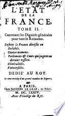 L' Etat De La France