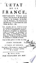 L' État De La France