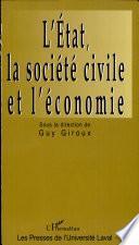 L'état, la société civile et l'économie