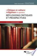 L'éthique et culture religieuse en question