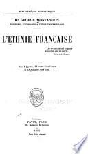 L'ethnie française