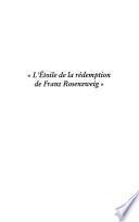 L'étoile de la rédemption de Franz Rosenzweig