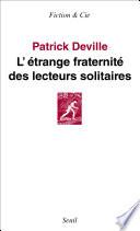 L'étrange fraternité des lecteurs solitaires