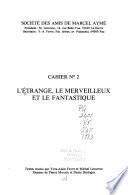 L'Etrange, le merveilleux et le fantastique