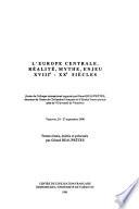L'Europe centrale