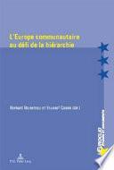 L'Europe communautaire au défi de la hiérarchie
