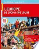 L'Europe de 1900 à nos jours
