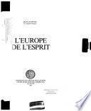L'Europe de l'esprit