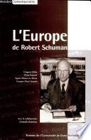 L'Europe de Robert Schuman