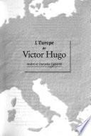 L'Europe de Victor Hugo