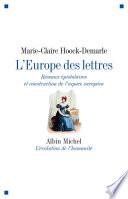 L'Europe des lettres