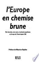 L'Europe en chemise brune