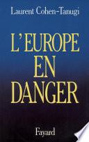 L'Europe en danger