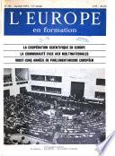 L'Europe en formation