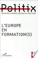 L' Europe en formations(s)