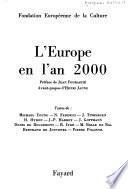 L'Europe en l'an 2000