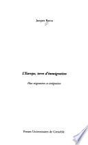 L'Europe, terre d'immigration
