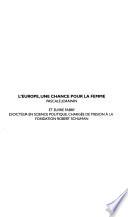 L'Europe, une chance pour la femme