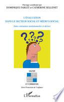 L'évaluation dans le secteur social et médico-social