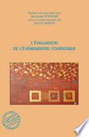 L'évaluation de l'événementiel touristique
