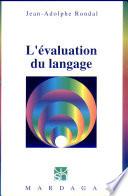 L'évaluation du langage