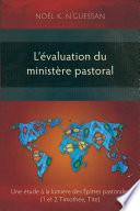 L'évaluation du ministère pastoral