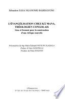 L'évangélisation chez Kä Mana, théologien congolais
