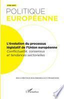 L'évolution du processus législatif de l'Union européenne