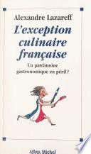 L'exception culinaire française