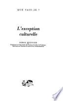 L'exception culturelle