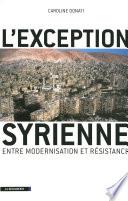 L'exception syrienne