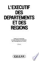 L'Executif des départements et des régions