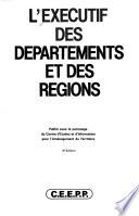 L'Executif des départements et des régions
