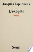 L'exégète