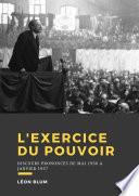 L'exercice du pouvoir