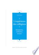 L'expérience des collégiens